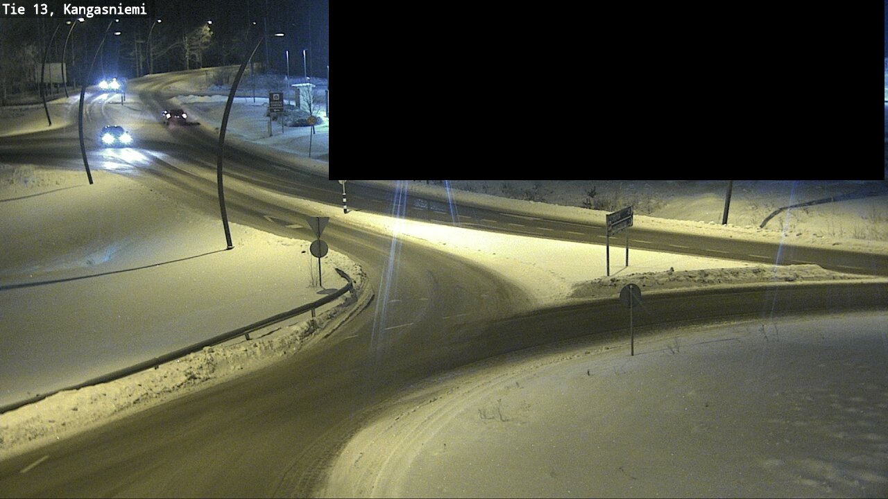 Weather Camera Image Väg 13 Kangasniemi, Kangasniemi, Etelä-Savo