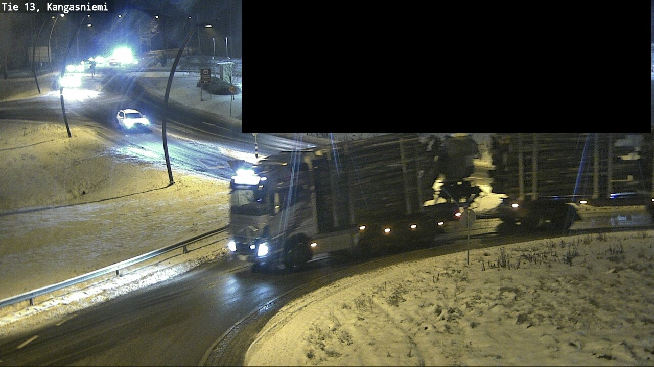 Weather Camera Image Väg 13 Kangasniemi, Kangasniemi, Etelä-Savo