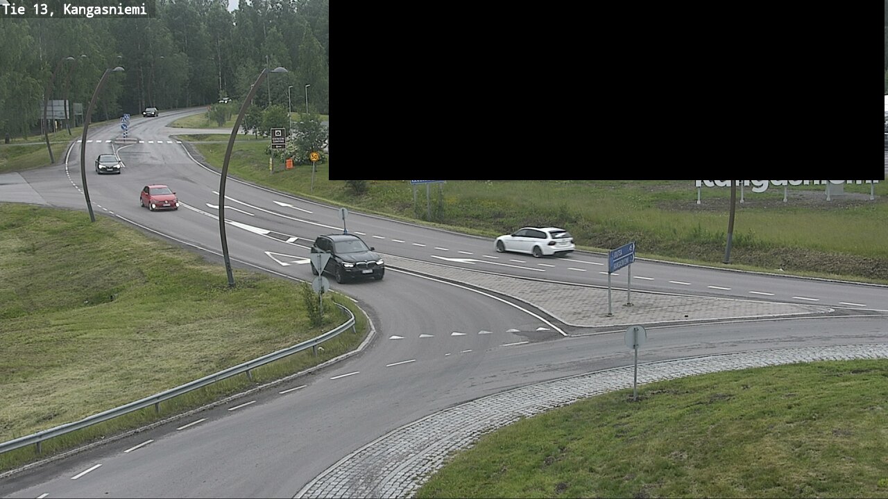 Weather Camera Image Väg 13 Kangasniemi, Kangasniemi, Etelä-Savo