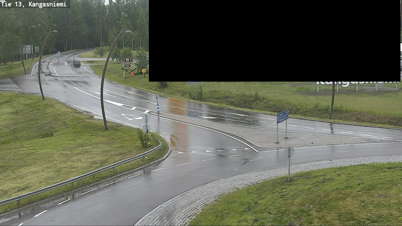 Weather Camera Image Väg 13 Kangasniemi, Kangasniemi, Etelä-Savo
