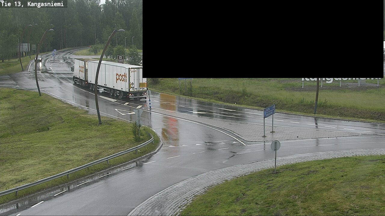 Weather Camera Image Väg 13 Kangasniemi, Kangasniemi, Etelä-Savo