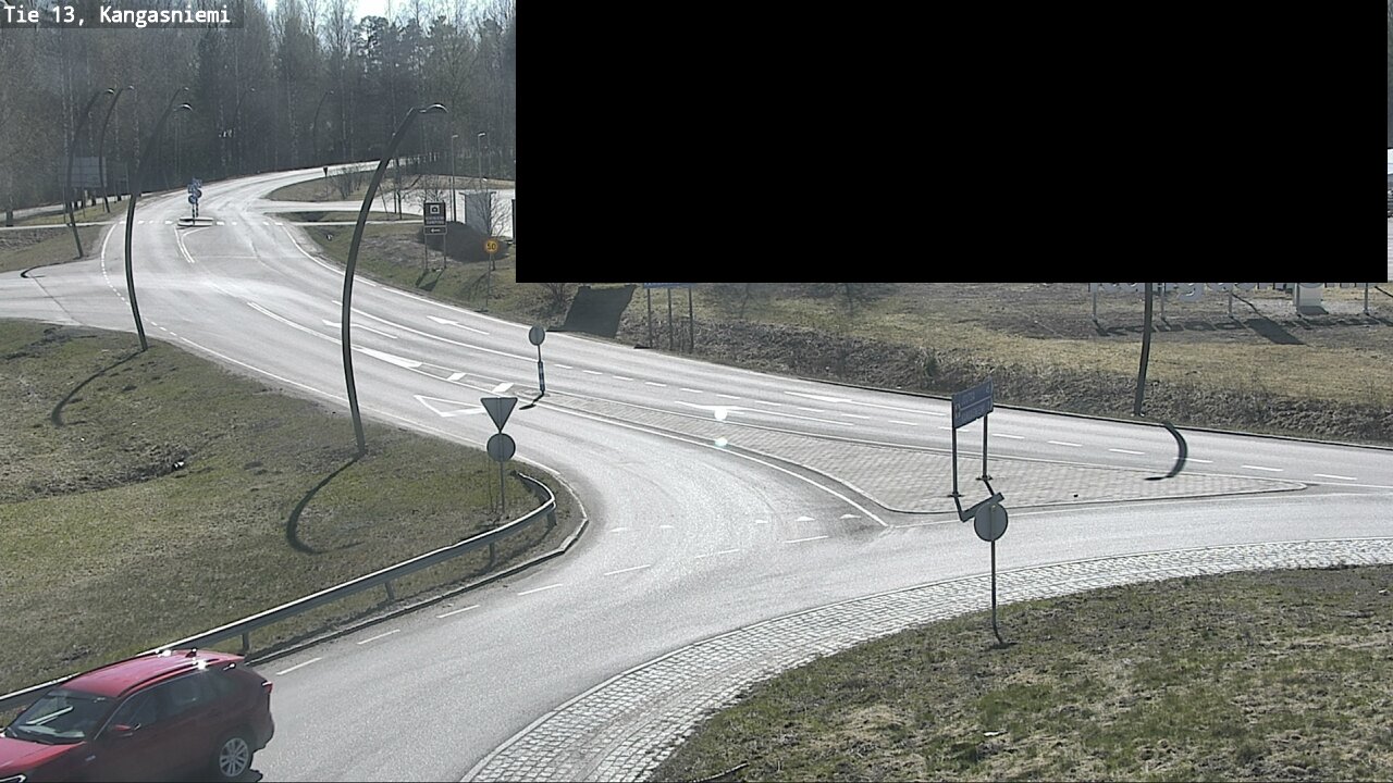 Weather Camera Image Väg 13 Kangasniemi, Kangasniemi, Etelä-Savo