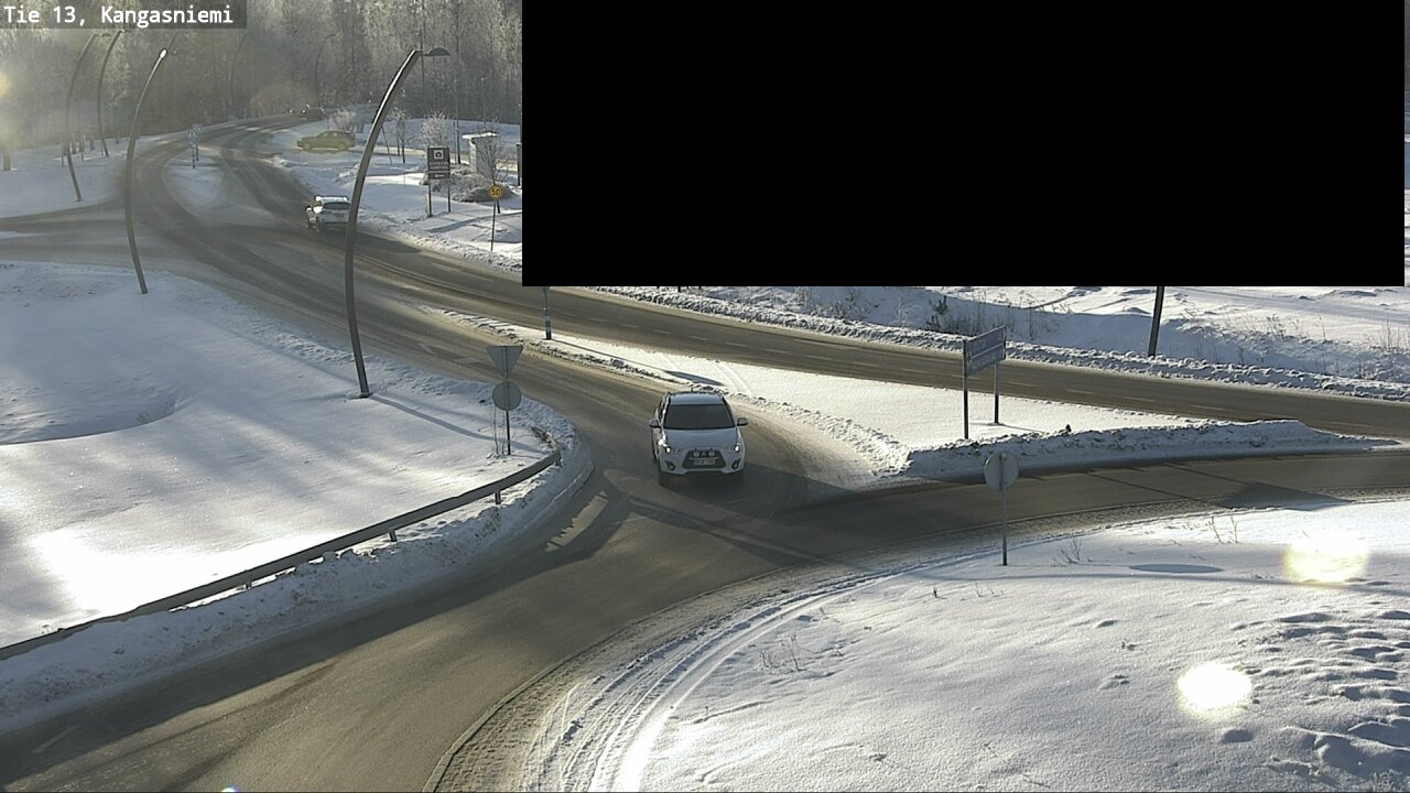 Weather Camera Image Road 13 Kangasniemi, Kangasniemi, Etelä-Savo