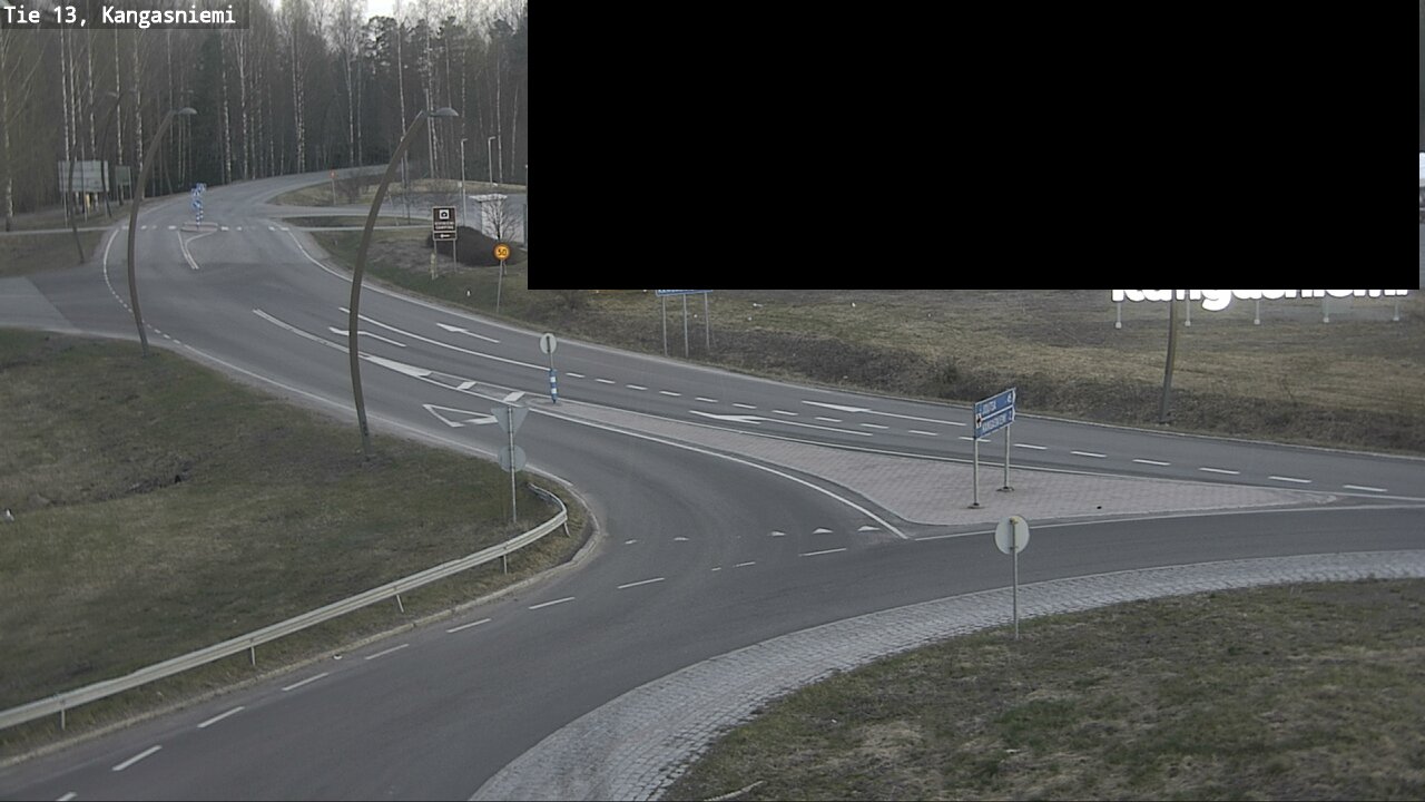 Weather Camera Image Väg 13 Kangasniemi, Kangasniemi, Etelä-Savo