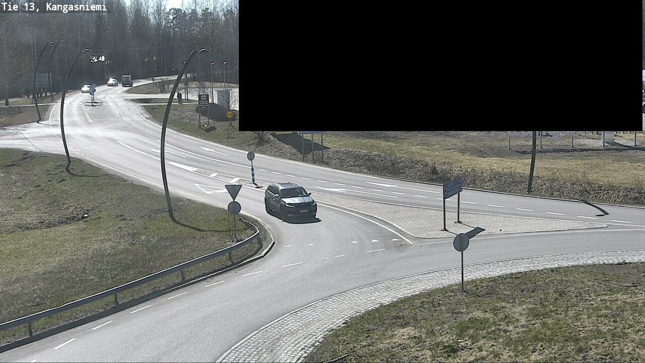 Weather Camera Image Väg 13 Kangasniemi, Kangasniemi, Etelä-Savo