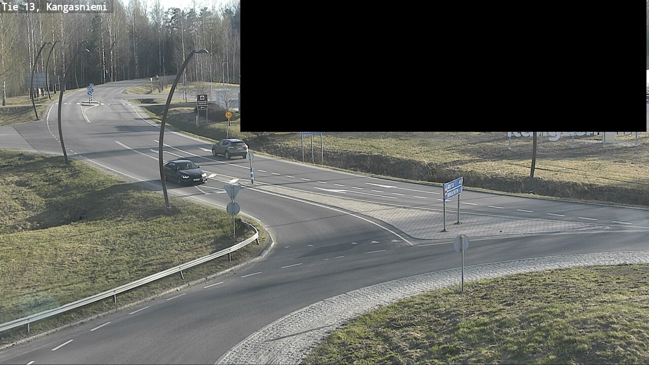 Weather Camera Image Väg 13 Kangasniemi, Kangasniemi, Etelä-Savo