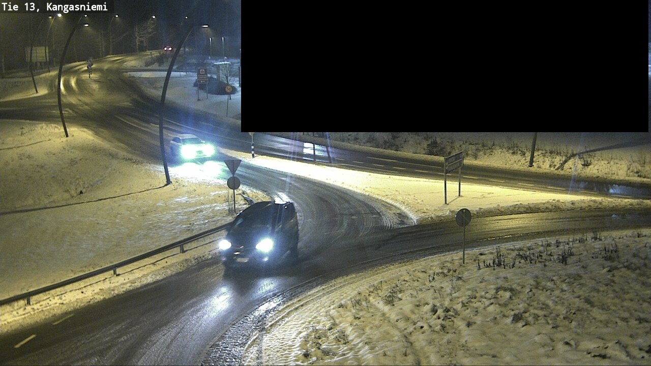 Weather Camera Image Väg 13 Kangasniemi, Kangasniemi, Etelä-Savo