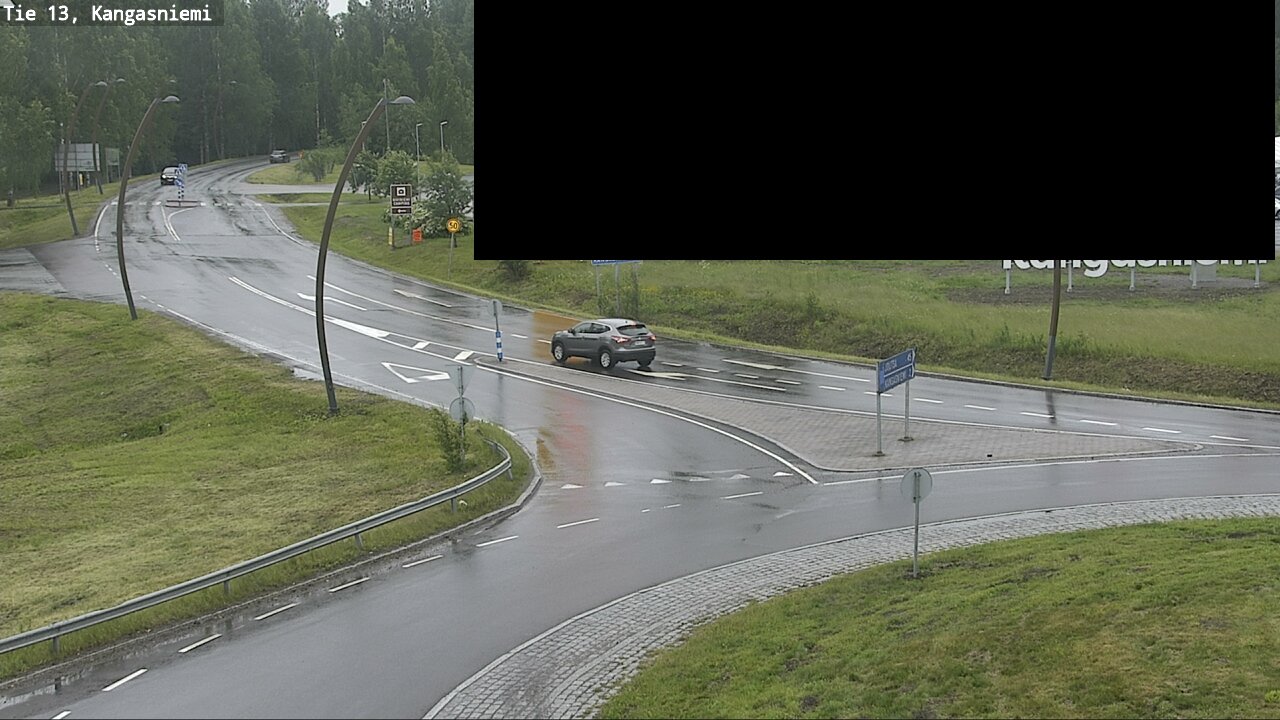 Weather Camera Image Väg 13 Kangasniemi, Kangasniemi, Etelä-Savo