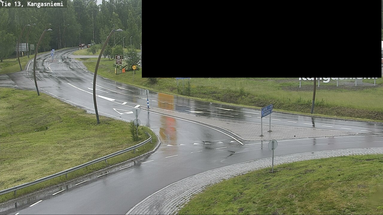 Weather Camera Image Väg 13 Kangasniemi, Kangasniemi, Etelä-Savo