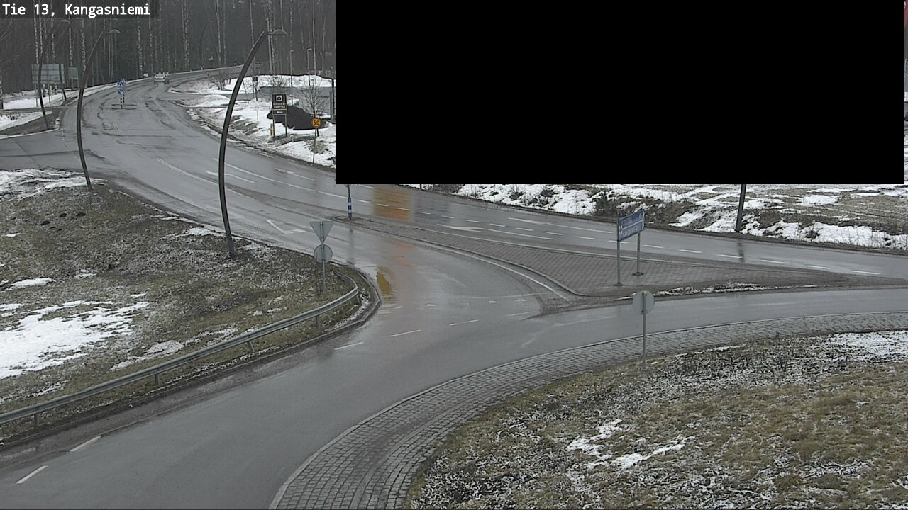Weather Camera Image Väg 13 Kangasniemi, Kangasniemi, Etelä-Savo