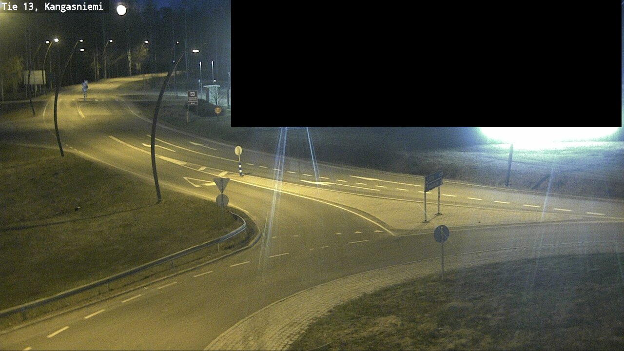 Weather Camera Image Road 13 Kangasniemi, Kangasniemi, Etelä-Savo
