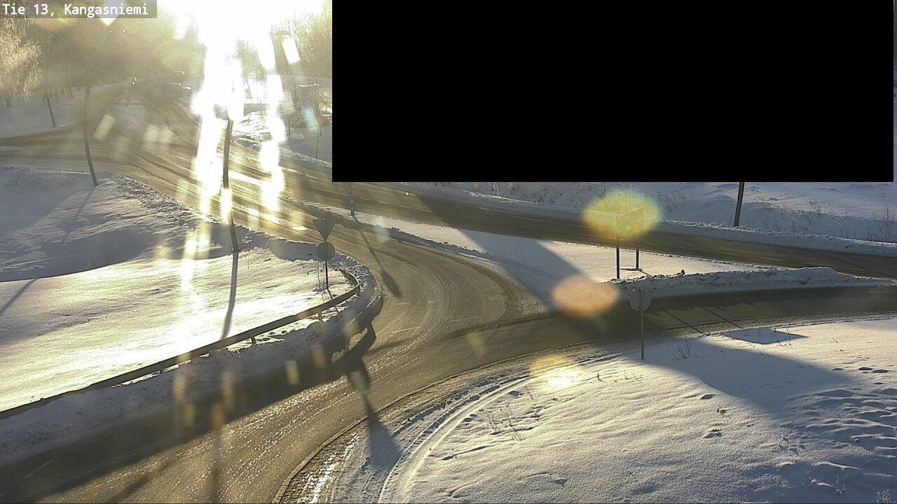 Weather Camera Image Väg 13 Kangasniemi, Kangasniemi, Etelä-Savo