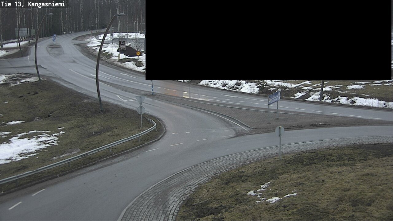 Weather Camera Image Väg 13 Kangasniemi, Kangasniemi, Etelä-Savo
