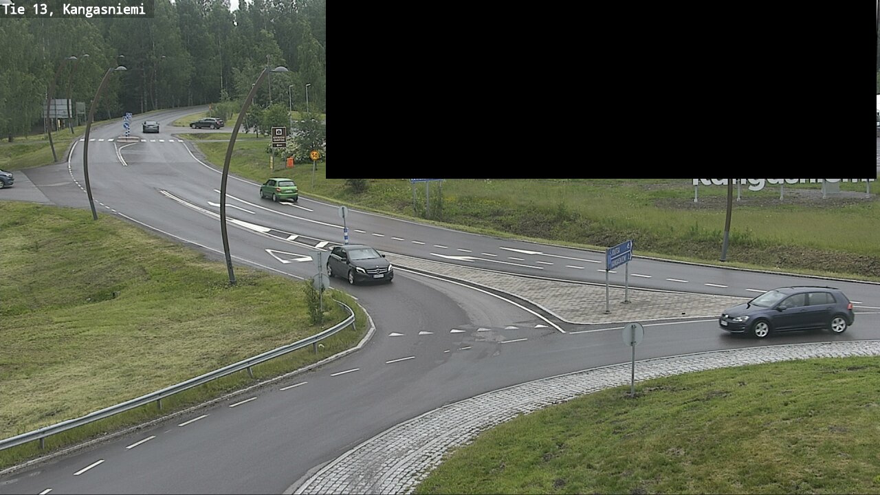 Weather Camera Image Väg 13 Kangasniemi, Kangasniemi, Etelä-Savo
