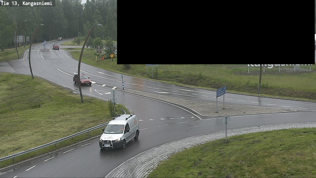 Weather Camera Image Väg 13 Kangasniemi, Kangasniemi, Etelä-Savo
