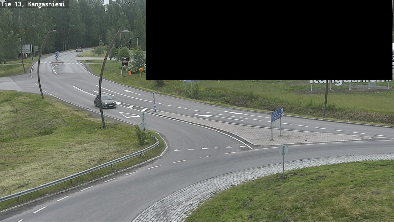 Weather Camera Image Road 13 Kangasniemi, Kangasniemi, Etelä-Savo