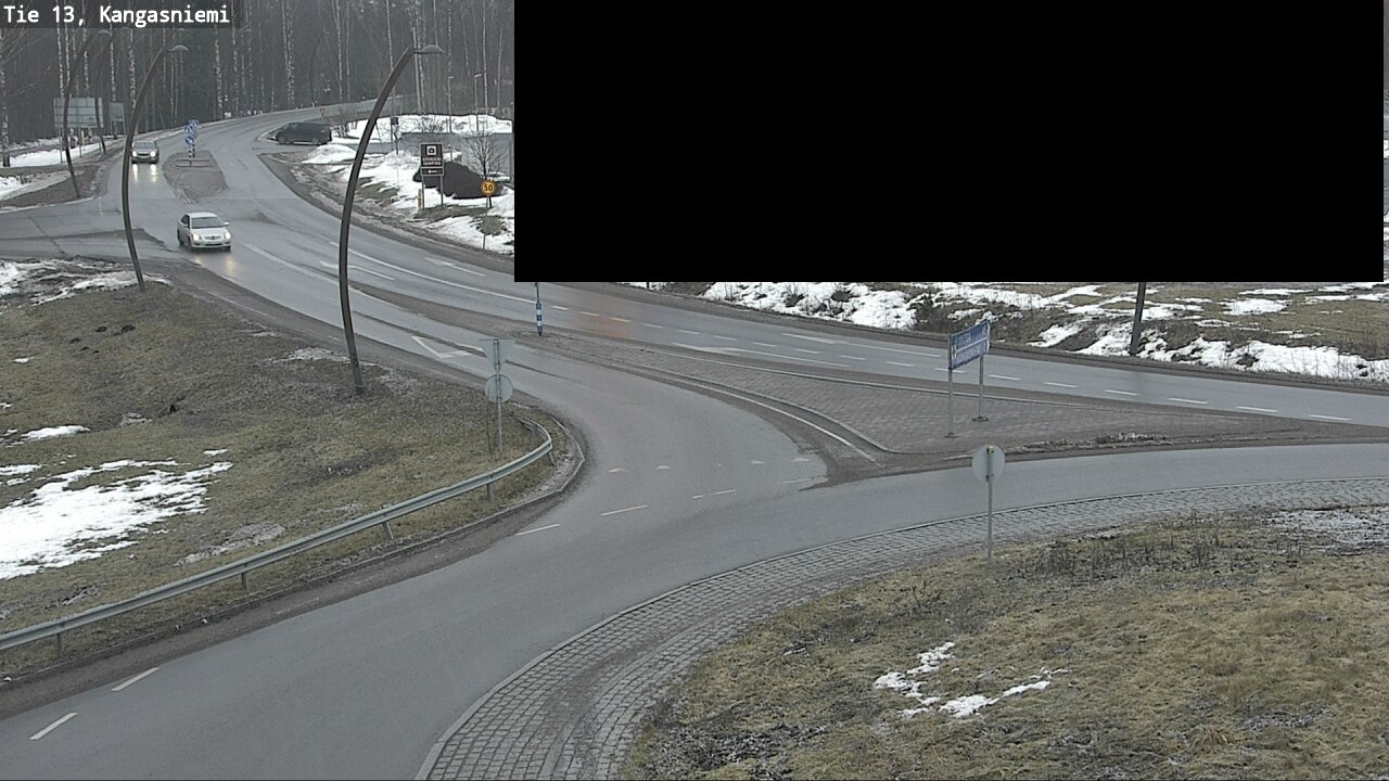 Weather Camera Image Väg 13 Kangasniemi, Kangasniemi, Etelä-Savo