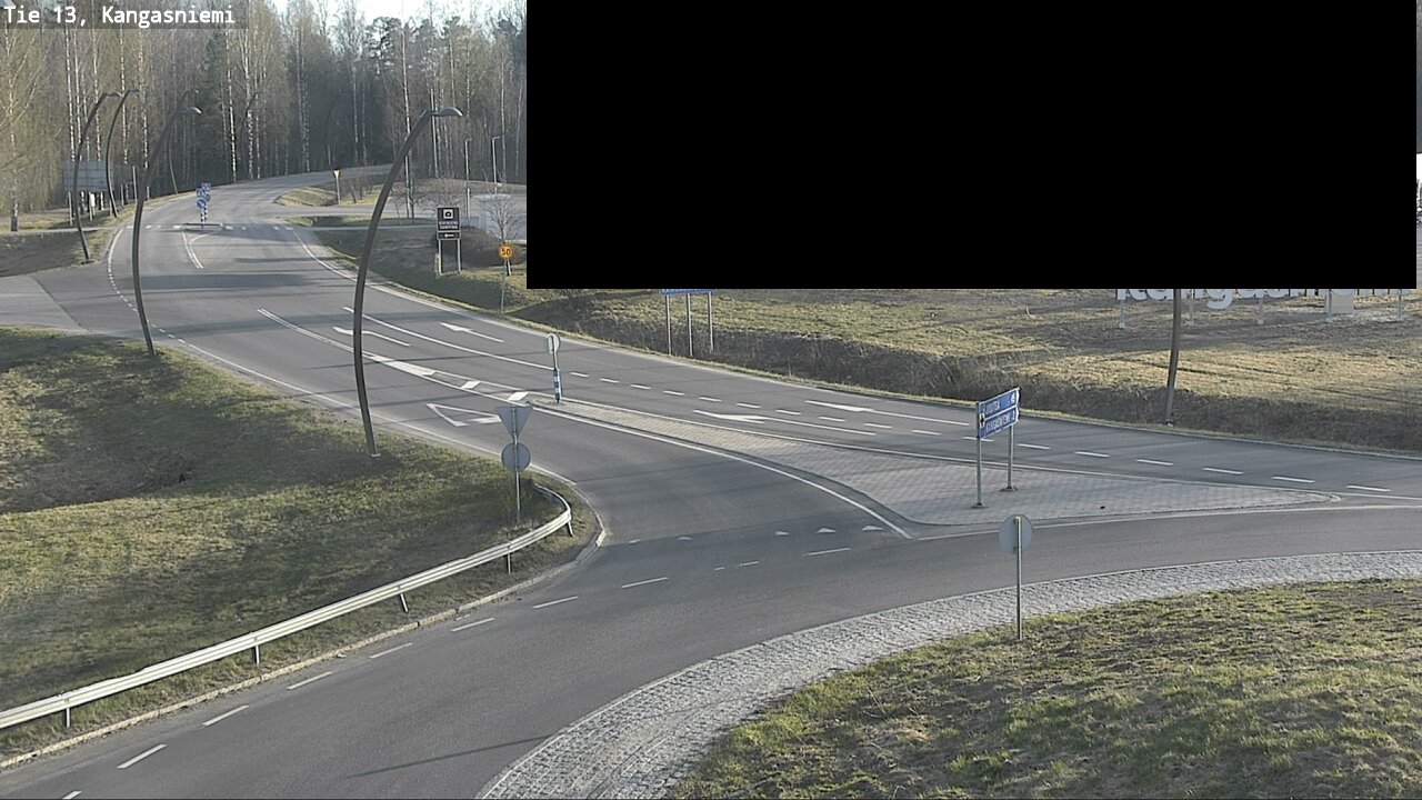 Weather Camera Image Väg 13 Kangasniemi, Kangasniemi, Etelä-Savo