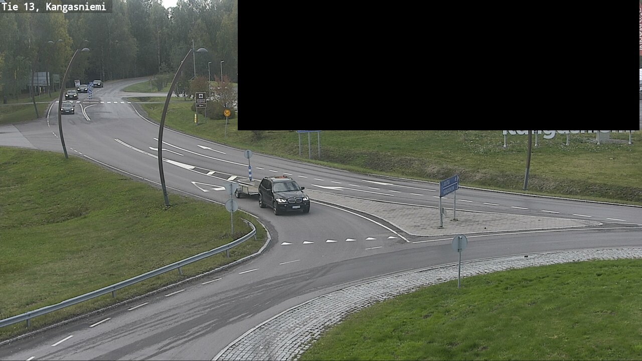 Weather Camera Image Road 13 Kangasniemi, Kangasniemi, Etelä-Savo