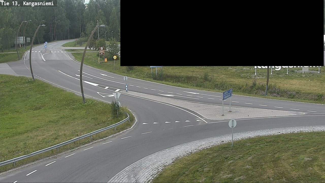 Weather Camera Image Väg 13 Kangasniemi, Kangasniemi, Etelä-Savo