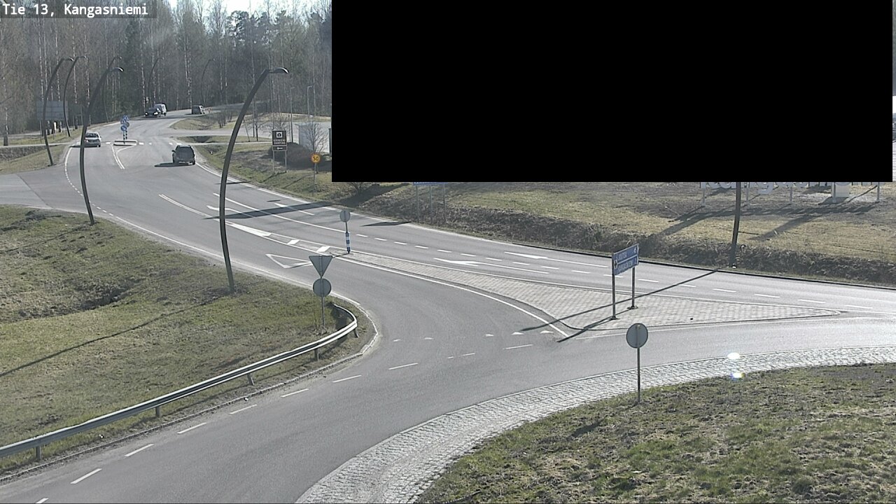 Weather Camera Image Väg 13 Kangasniemi, Kangasniemi, Etelä-Savo