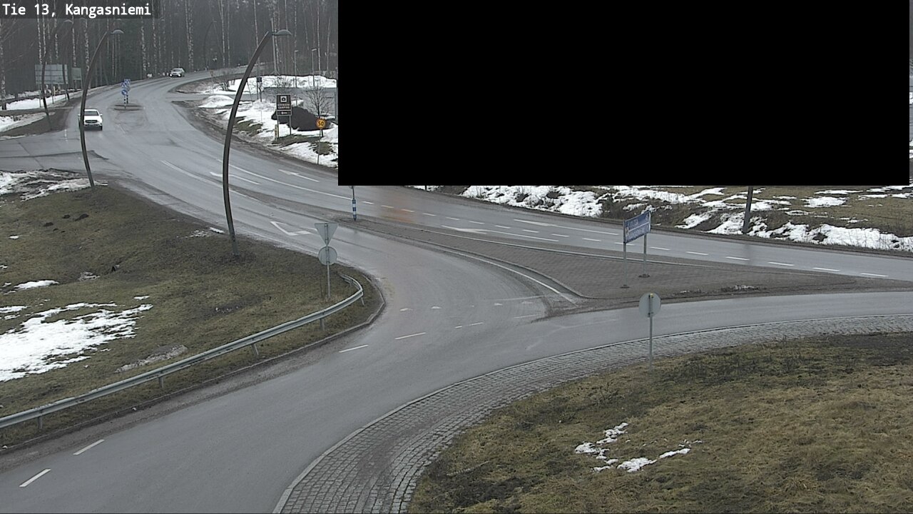 Weather Camera Image Väg 13 Kangasniemi, Kangasniemi, Etelä-Savo