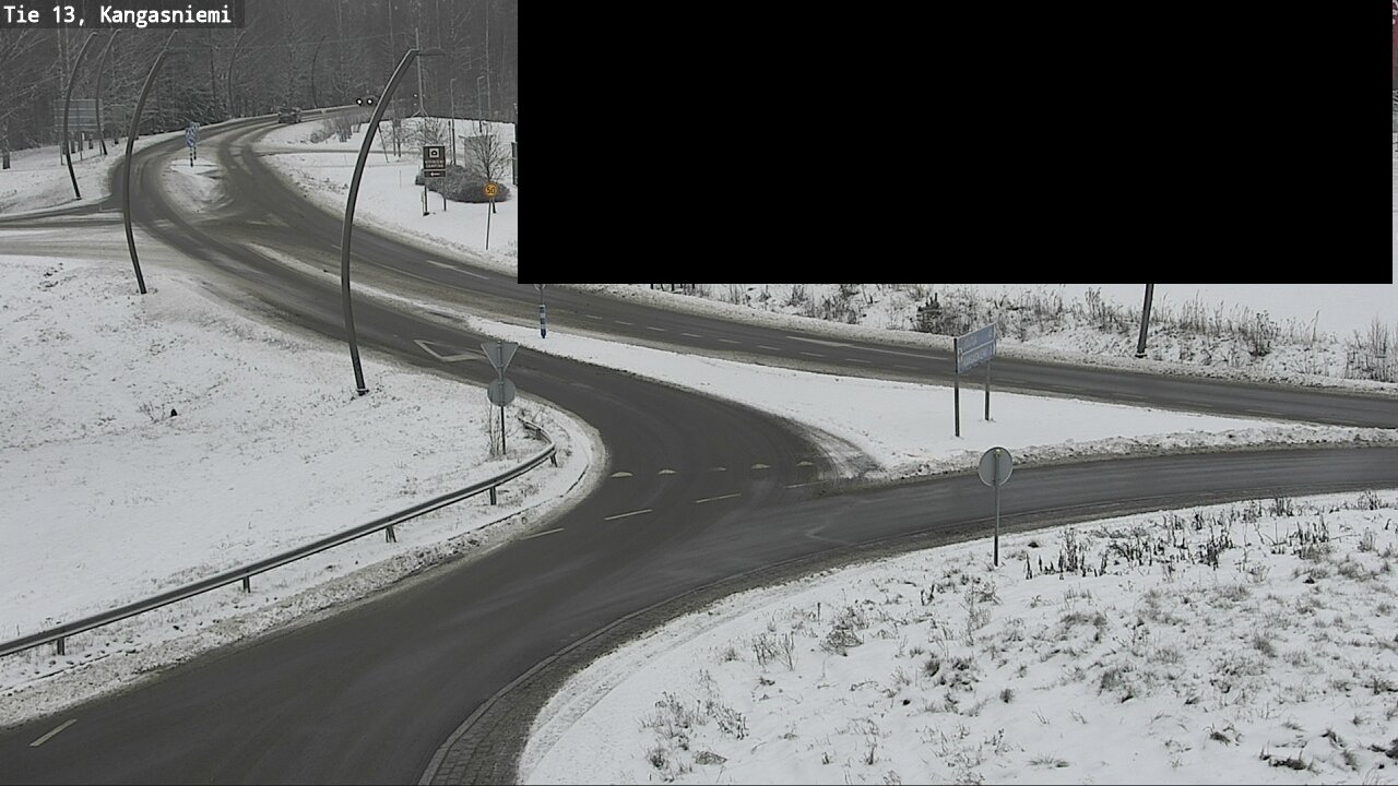 Weather Camera Image Väg 13 Kangasniemi, Kangasniemi, Etelä-Savo