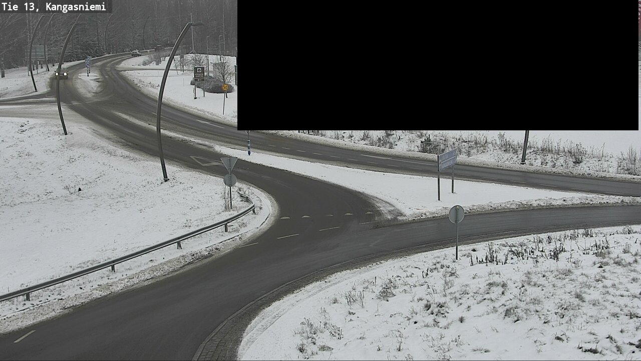 Weather Camera Image Väg 13 Kangasniemi, Kangasniemi, Etelä-Savo