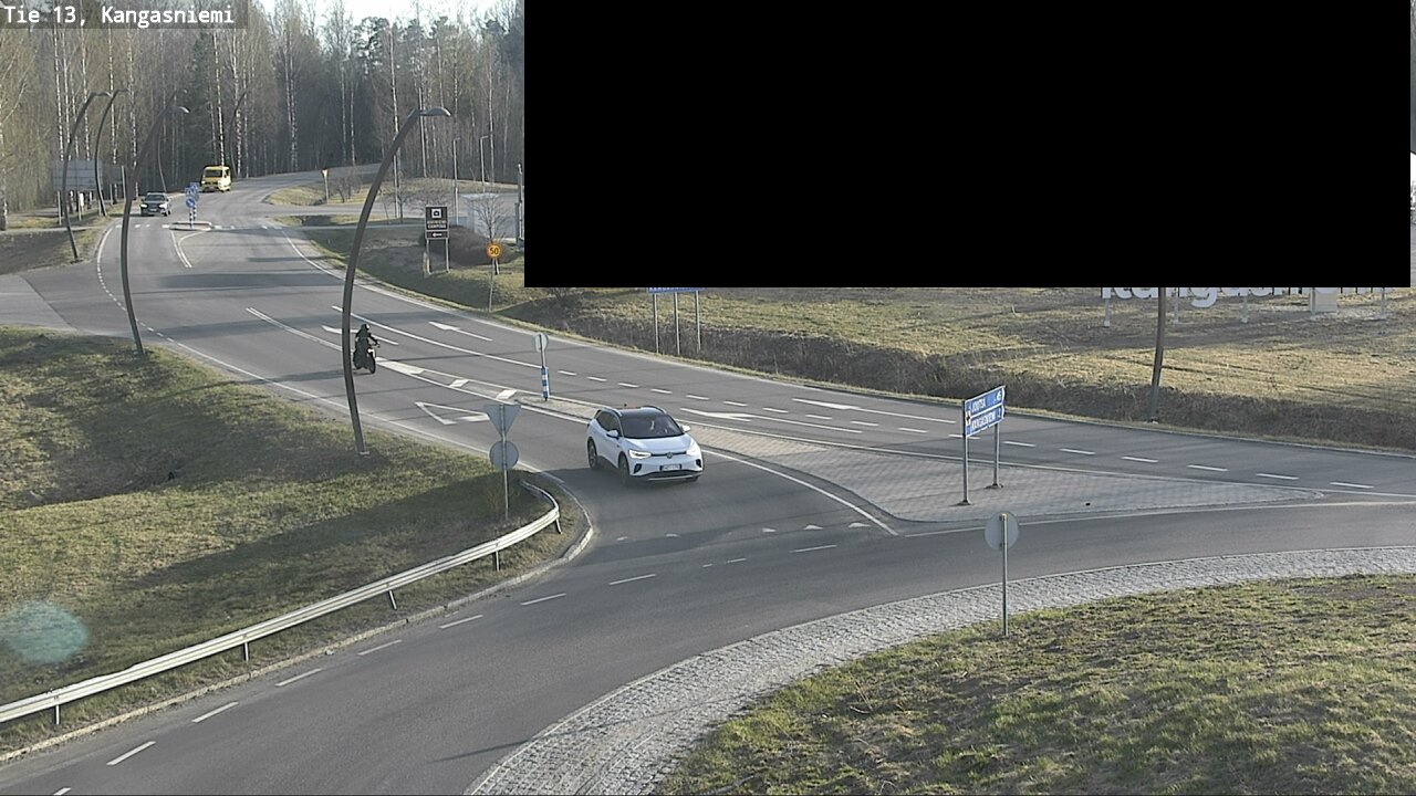 Weather Camera Image Väg 13 Kangasniemi, Kangasniemi, Etelä-Savo