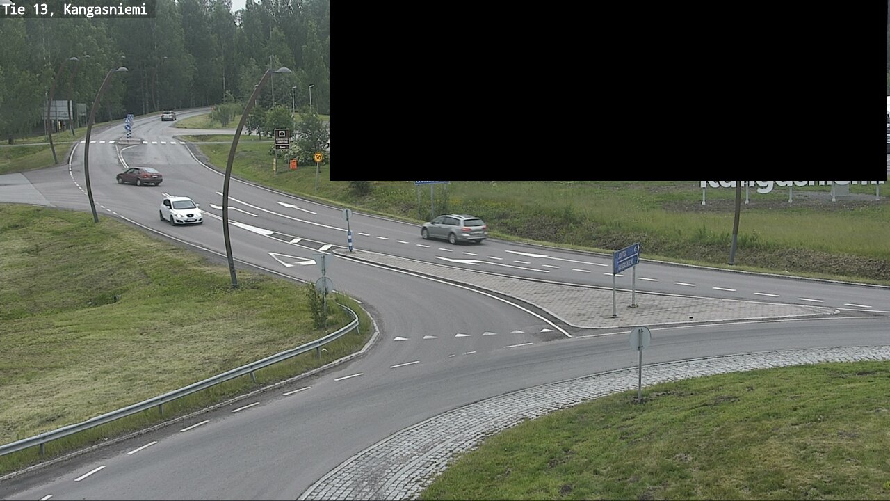 Weather Camera Image Road 13 Kangasniemi, Kangasniemi, Etelä-Savo