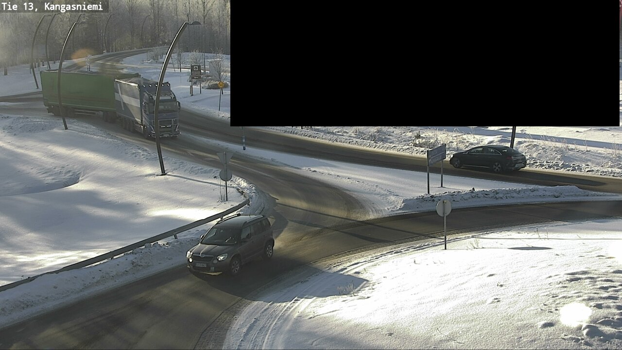 Kelikamerat Kuva Tie 13 Kangasniemi, Kangasniemi, Etelä-Savo