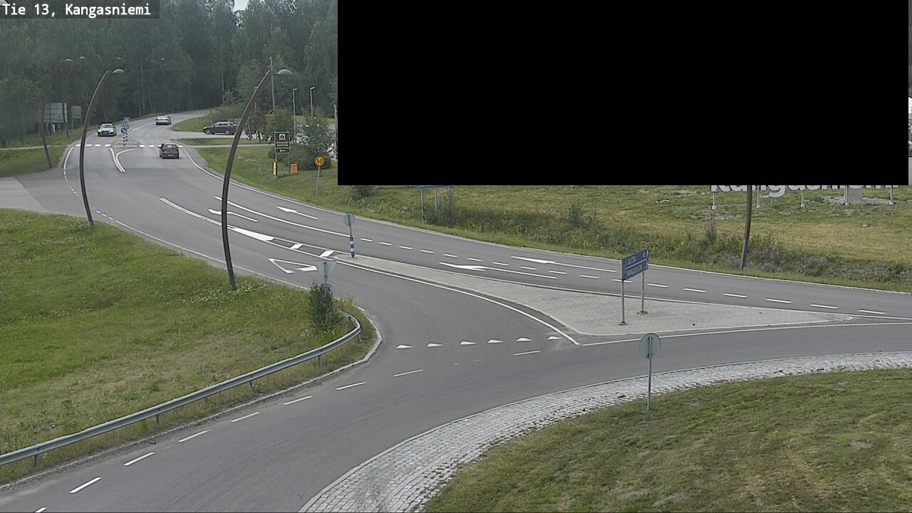 Weather Camera Image Väg 13 Kangasniemi, Kangasniemi, Etelä-Savo