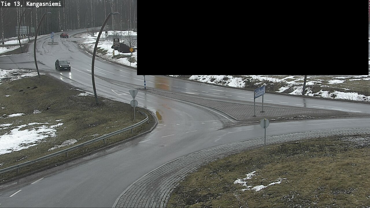 Weather Camera Image Väg 13 Kangasniemi, Kangasniemi, Etelä-Savo