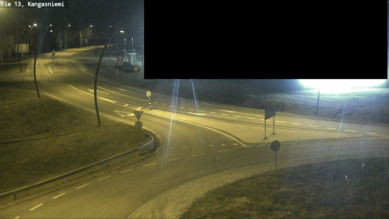Weather Camera Image Väg 13 Kangasniemi, Kangasniemi, Etelä-Savo