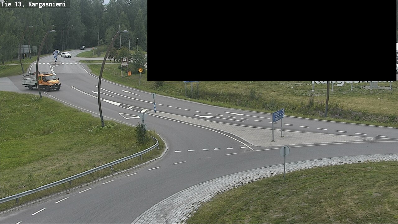 Weather Camera Image Väg 13 Kangasniemi, Kangasniemi, Etelä-Savo