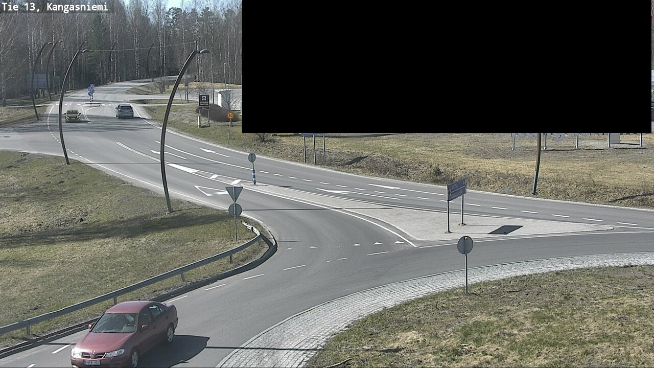 Weather Camera Image Väg 13 Kangasniemi, Kangasniemi, Etelä-Savo