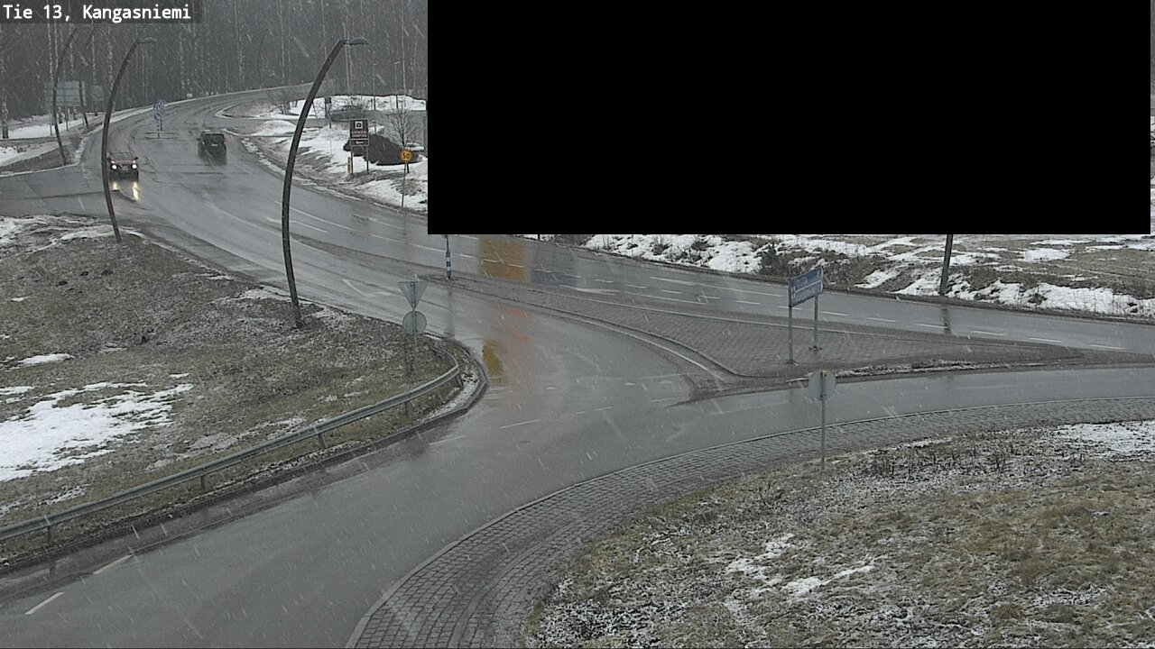 Weather Camera Image Väg 13 Kangasniemi, Kangasniemi, Etelä-Savo