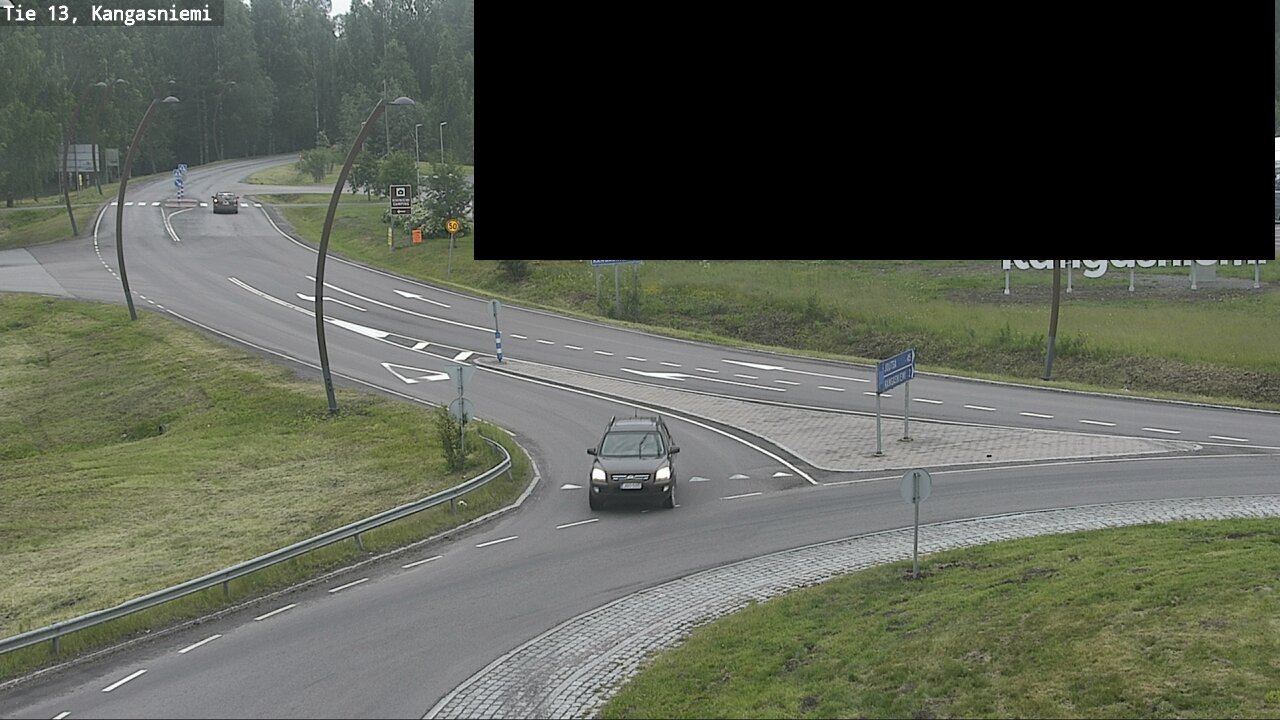 Weather Camera Image Road 13 Kangasniemi, Kangasniemi, Etelä-Savo