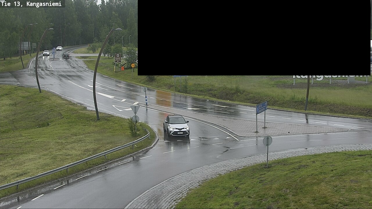 Weather Camera Image Väg 13 Kangasniemi, Kangasniemi, Etelä-Savo