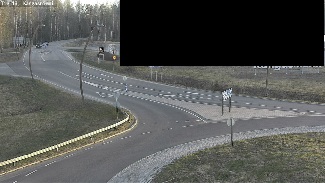 Weather Camera Image Väg 13 Kangasniemi, Kangasniemi, Etelä-Savo