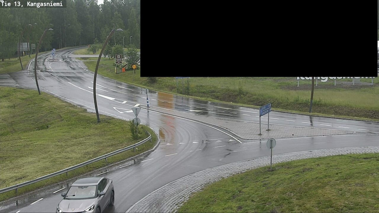 Weather Camera Image Väg 13 Kangasniemi, Kangasniemi, Etelä-Savo