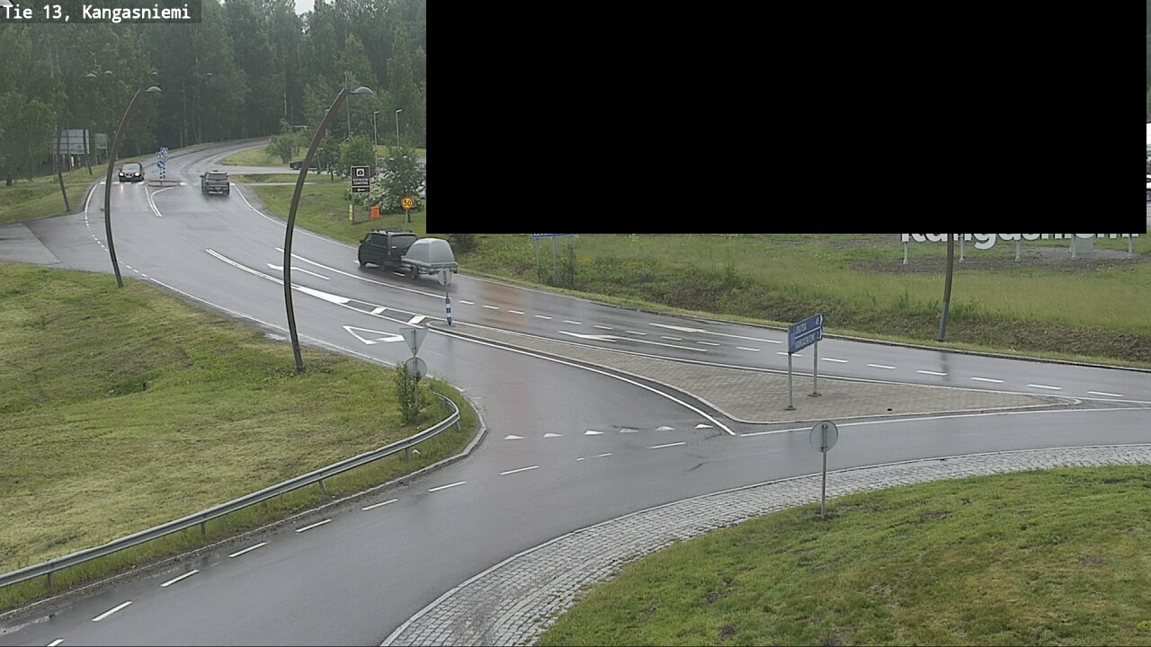 Weather Camera Image Väg 13 Kangasniemi, Kangasniemi, Etelä-Savo