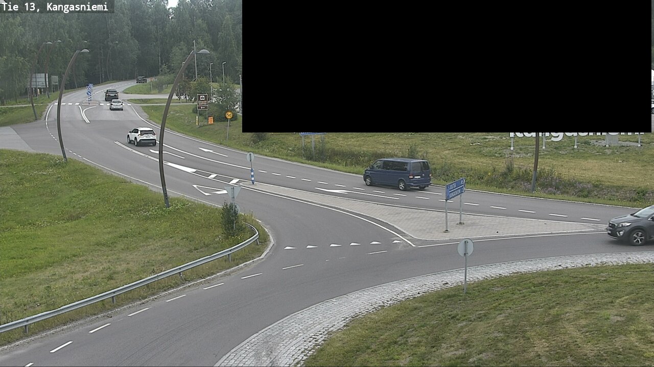 Weather Camera Image Väg 13 Kangasniemi, Kangasniemi, Etelä-Savo