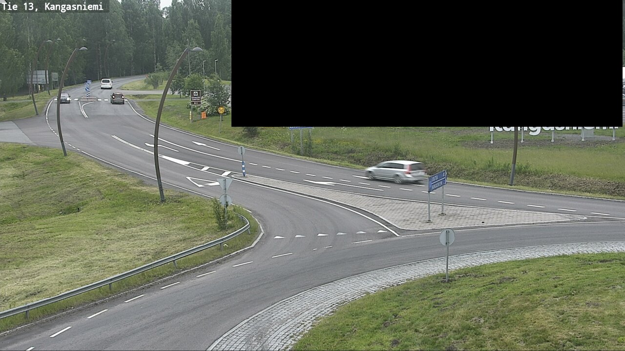 Weather Camera Image Road 13 Kangasniemi, Kangasniemi, Etelä-Savo