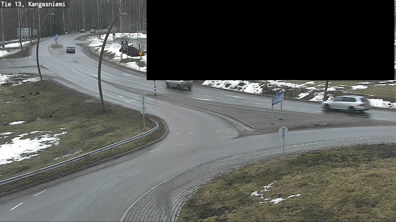 Weather Camera Image Väg 13 Kangasniemi, Kangasniemi, Etelä-Savo