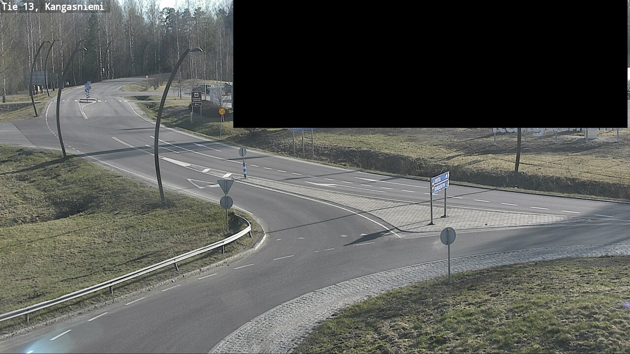 Weather Camera Image Väg 13 Kangasniemi, Kangasniemi, Etelä-Savo