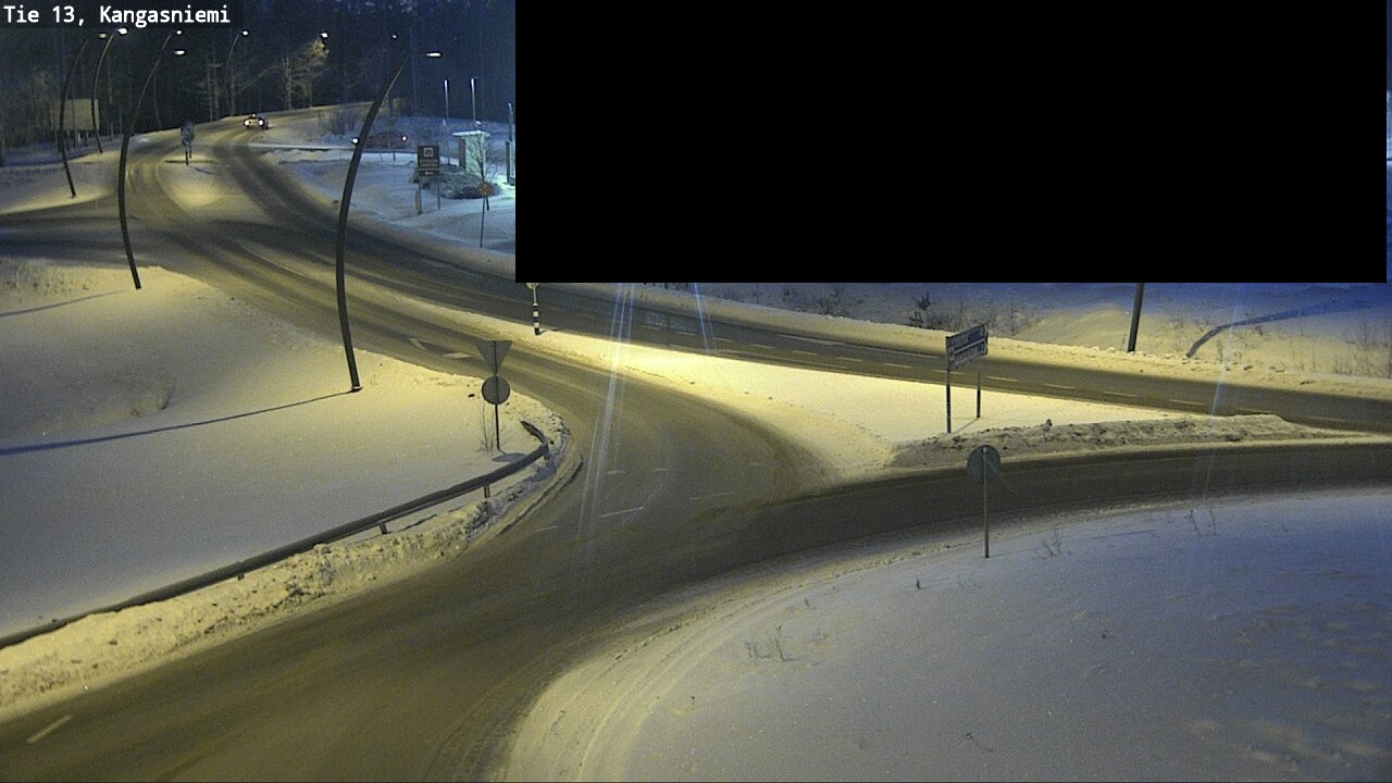 Weather Camera Image Väg 13 Kangasniemi, Kangasniemi, Etelä-Savo