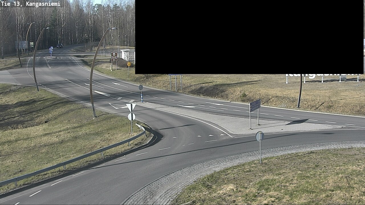 Weather Camera Image Väg 13 Kangasniemi, Kangasniemi, Etelä-Savo
