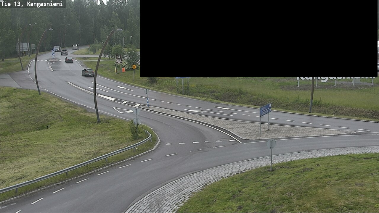 Weather Camera Image Väg 13 Kangasniemi, Kangasniemi, Etelä-Savo