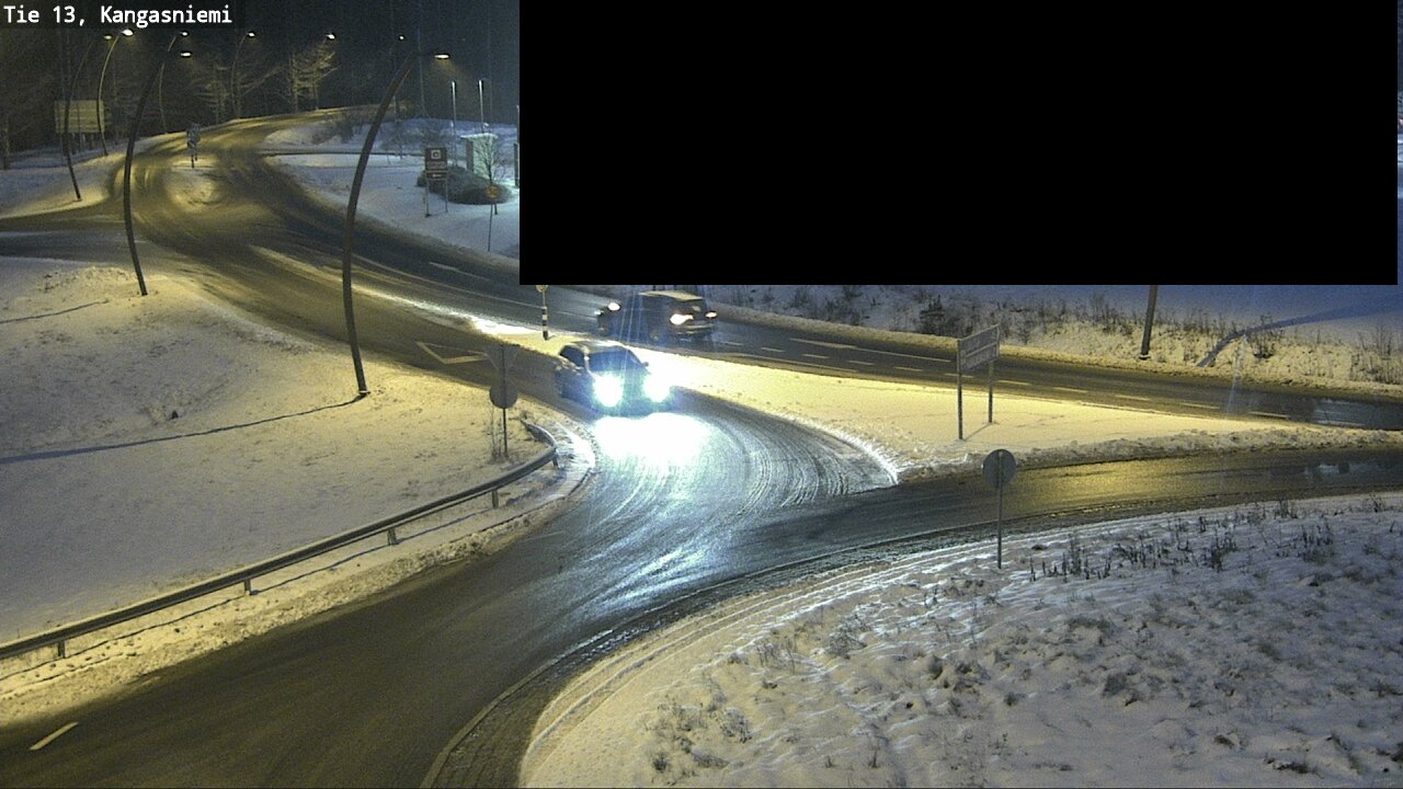 Weather Camera Image Väg 13 Kangasniemi, Kangasniemi, Etelä-Savo